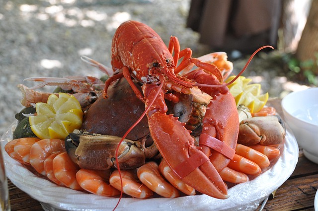 Sea food platters