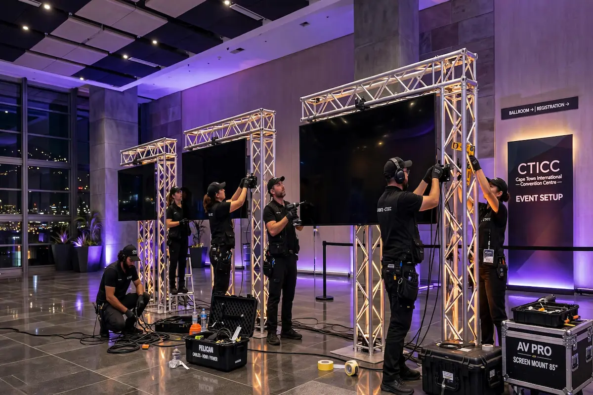 TV Screens Hire Cape Town