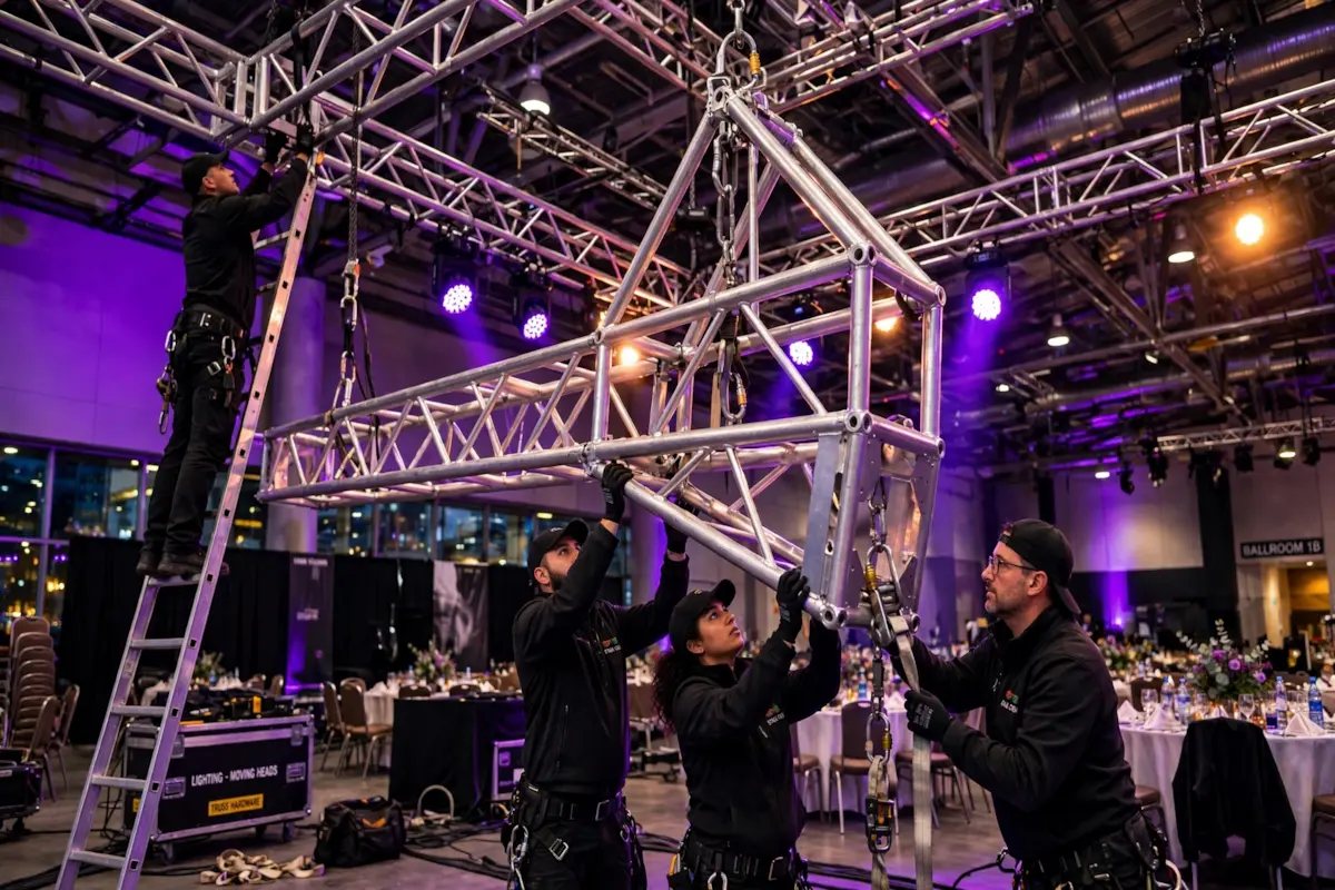 Aluminium Trusses Hire